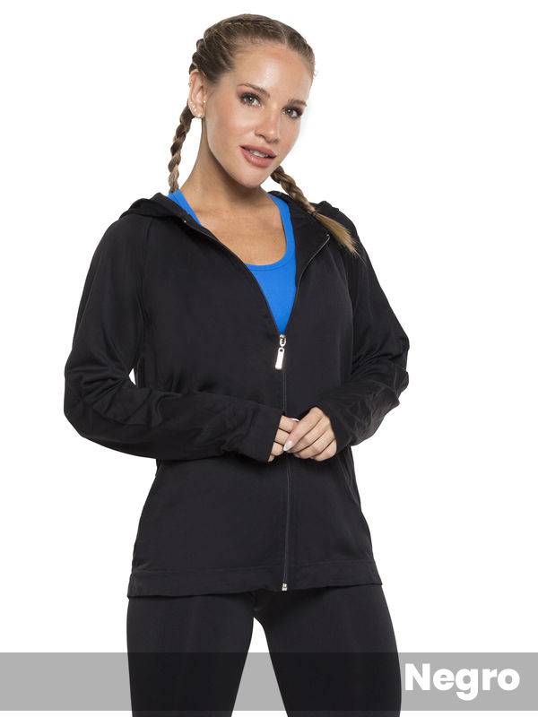 Campera Con Capucha Sin Costura