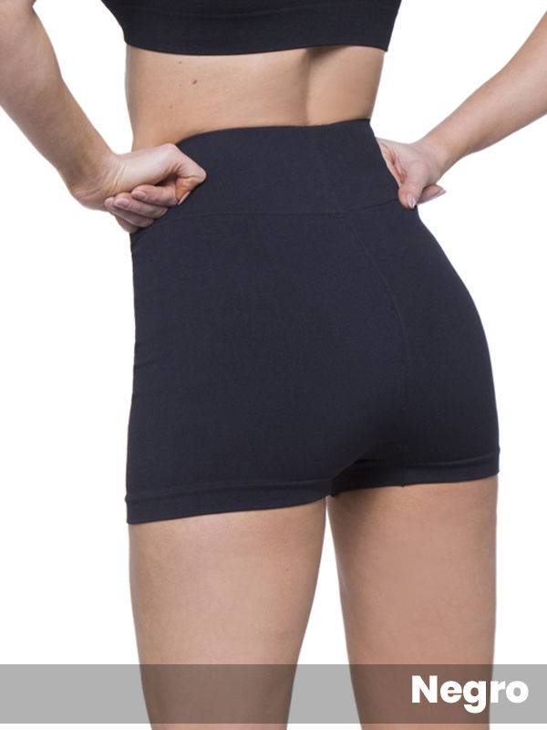 Short Tiro Alto Sin Costura