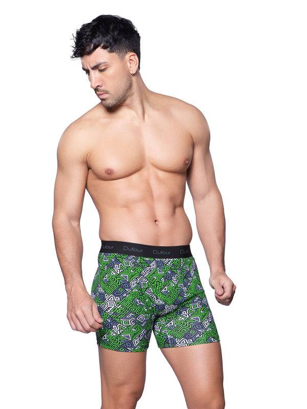 Boxer Estampado Algodón Lycra