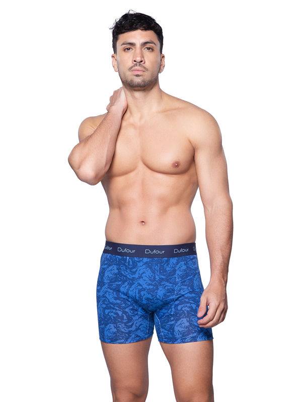 Boxer Estampado Algodón Lycra