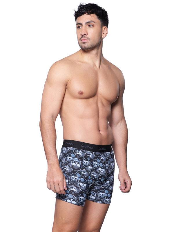 Boxer Estampado Algodón Lycra