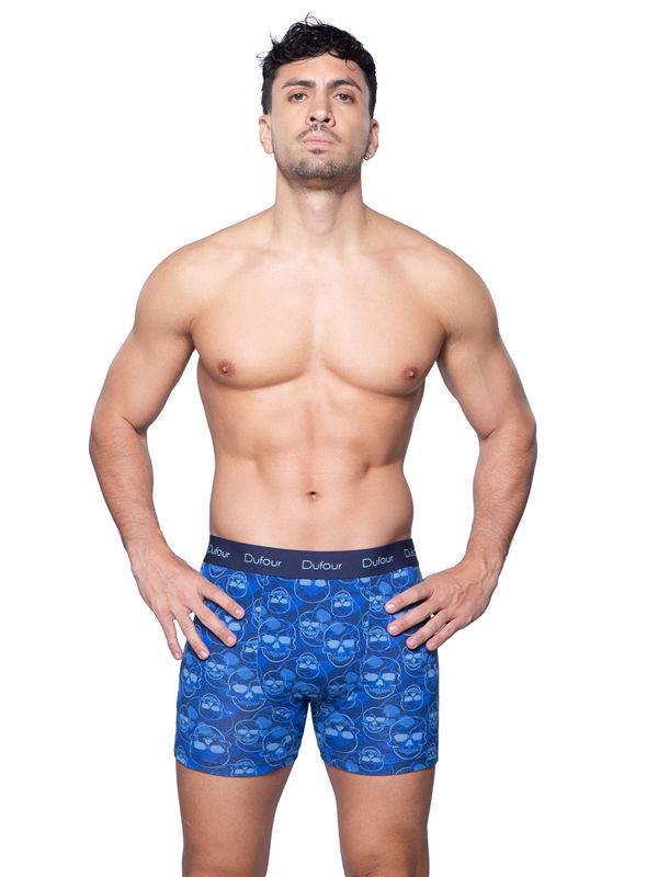 Boxer Estampado Algodón Lycra