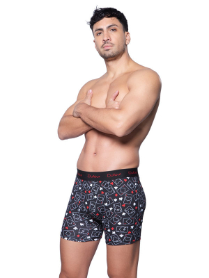 Boxer Estampado Algodón Lycra