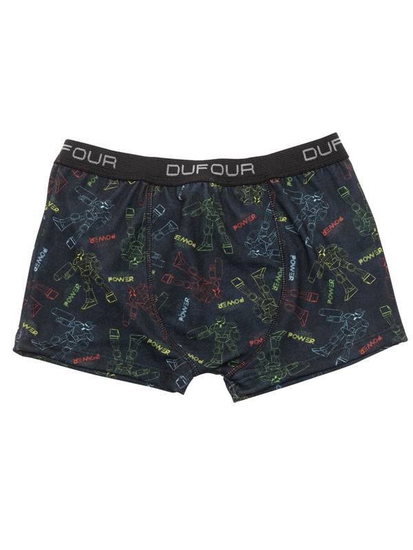 Boxer Infantil Estampado Spun Con Lycra