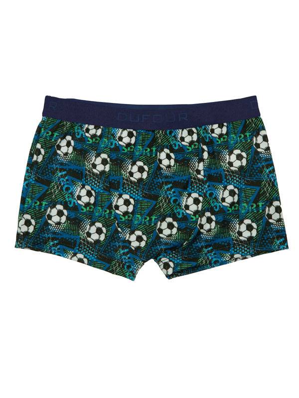 Boxer Infantil Estampado Spun Con Lycra