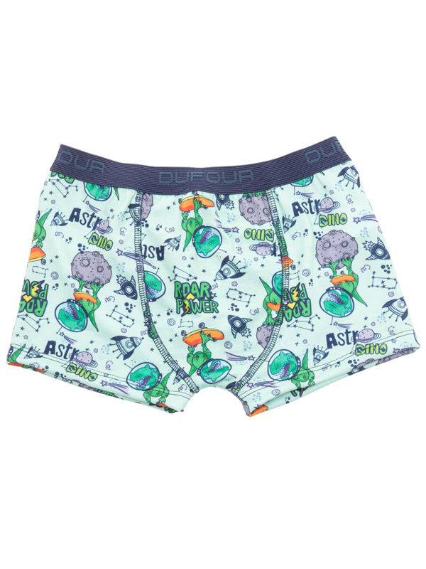 Boxer Infantil Estampado Spun Con Lycra