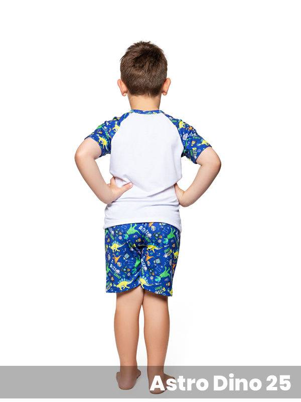 Pijama Manga Corta Niño Astro Dino