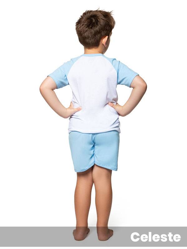 Pijama Manga Corta Niño Tiburon