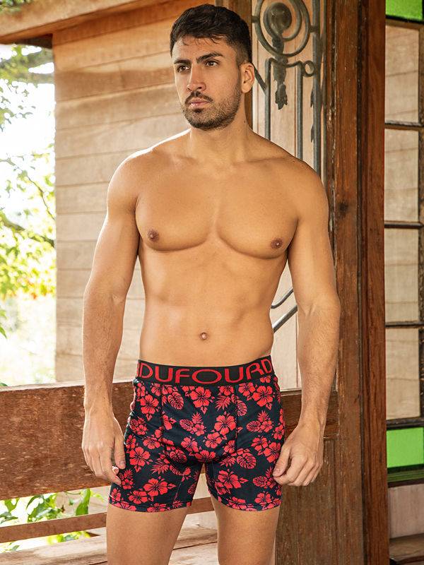 Boxer Estampado Hawaii