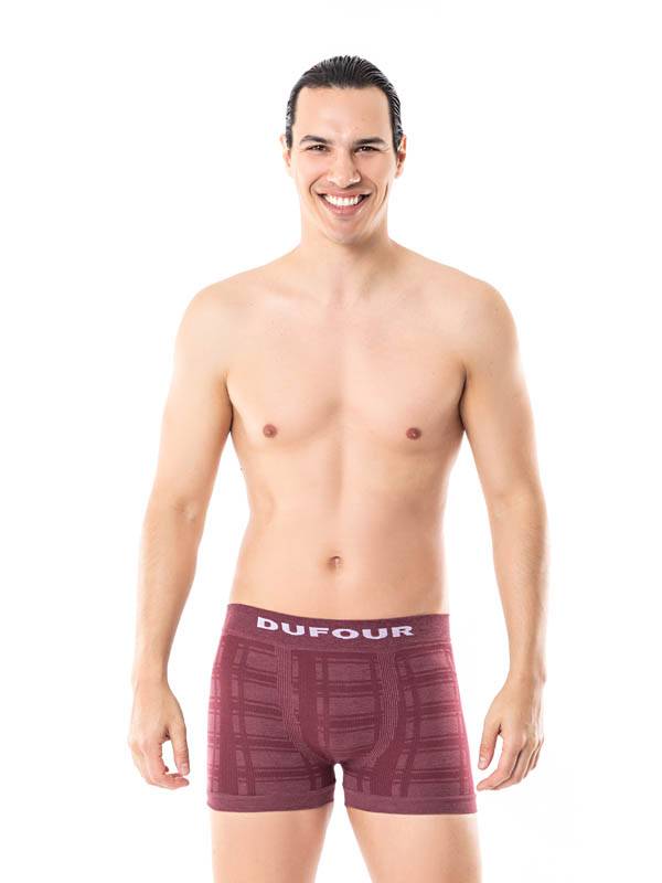 Boxer Cuadrillé sin Costura