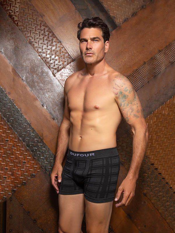 Boxer Cuadrillé sin Costura