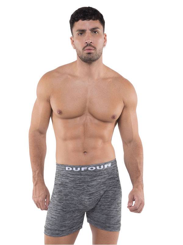 Boxer Melange Color Sin Costura