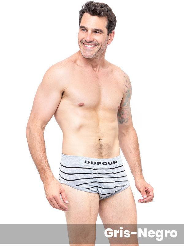 Slip Rayado sin Costura