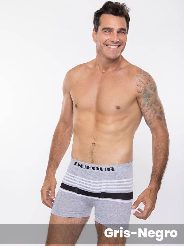 Boxer Sin Costura Rayado