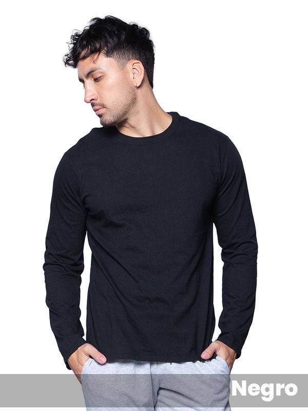 Remera Pijama Jersey Algodón Manga Larga