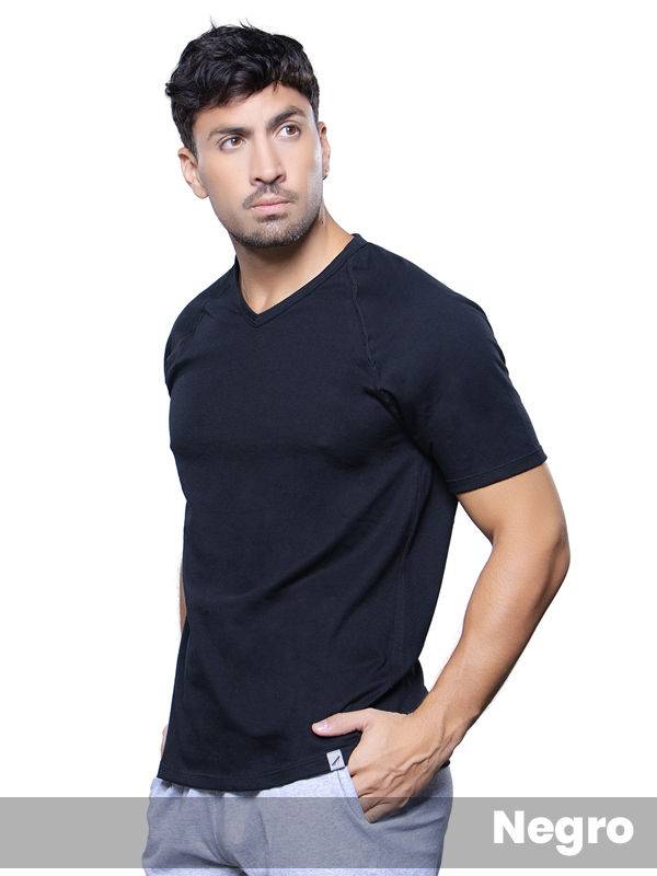 Remera Pijama Jersey Algodón Manga Corta