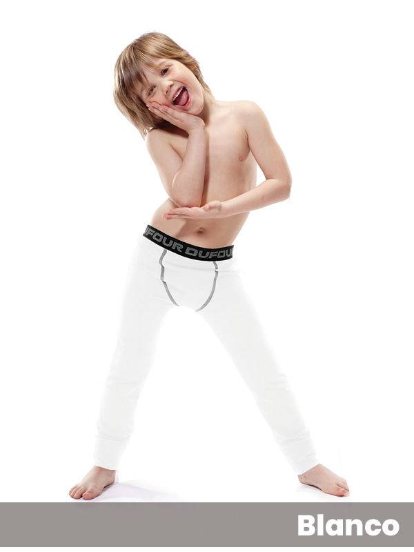 Boxer Largo Algodón y Lycra Liso Kids