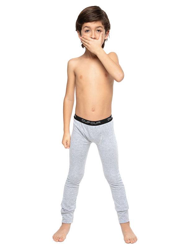 Boxer Largo Algodón y Lycra Liso Kids