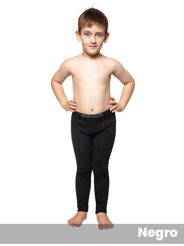 Boxer Largo Algodón Y Lycra Liso Kids