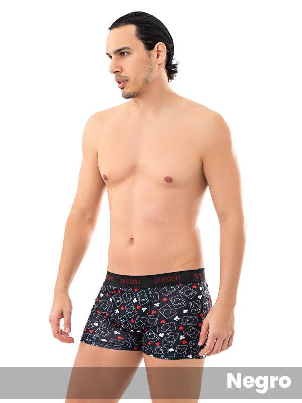 Boxer Algodón y Lycra Estampado