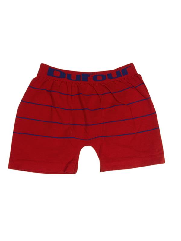 Boxer Algodón y Lycra Rayado Kids S/ Costura