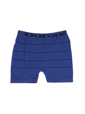 Boxer Algodón Y Lycra Rayado Kids S/ Costura