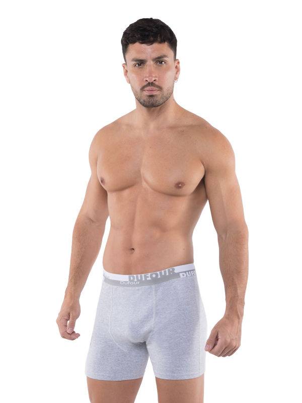 Boxer Algodón Y Lycra Elastico Bicolor