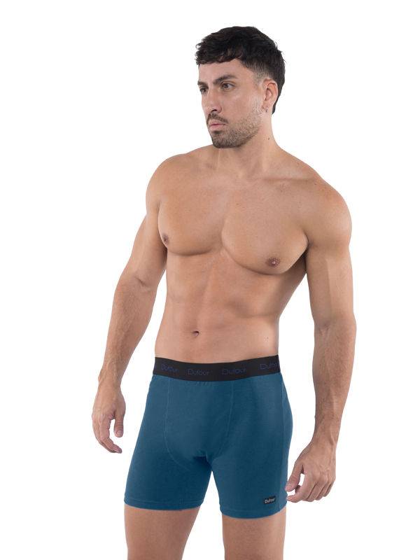 Boxer Algodón y Lycra Liso