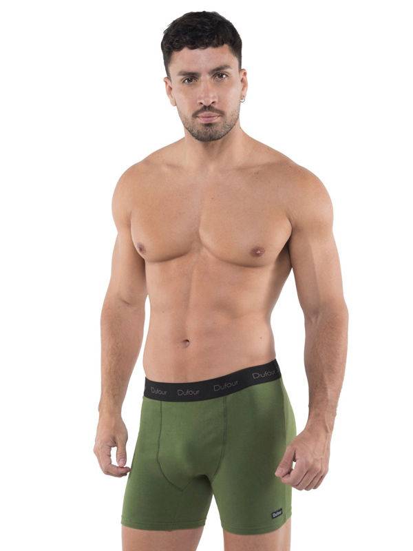 Boxer Algodón y Lycra Liso