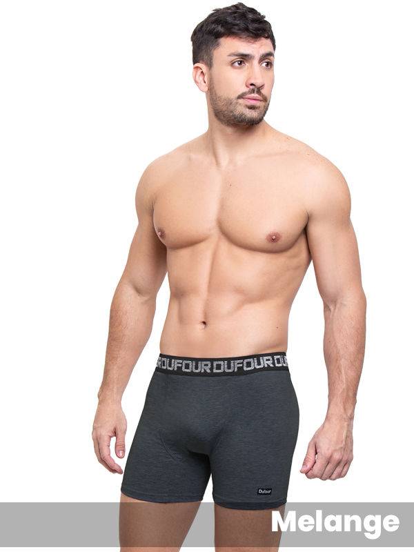 Boxer Algodón y Lycra Liso