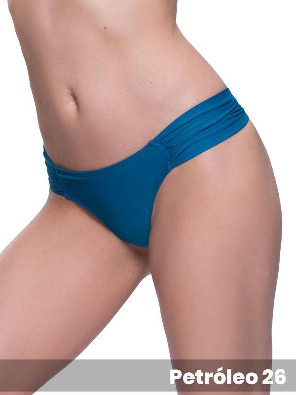 Malla Bombacha Colaless con Frunce