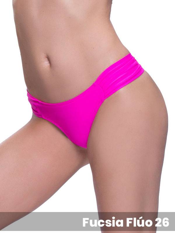 Malla Bombacha Colaless Con Frunce