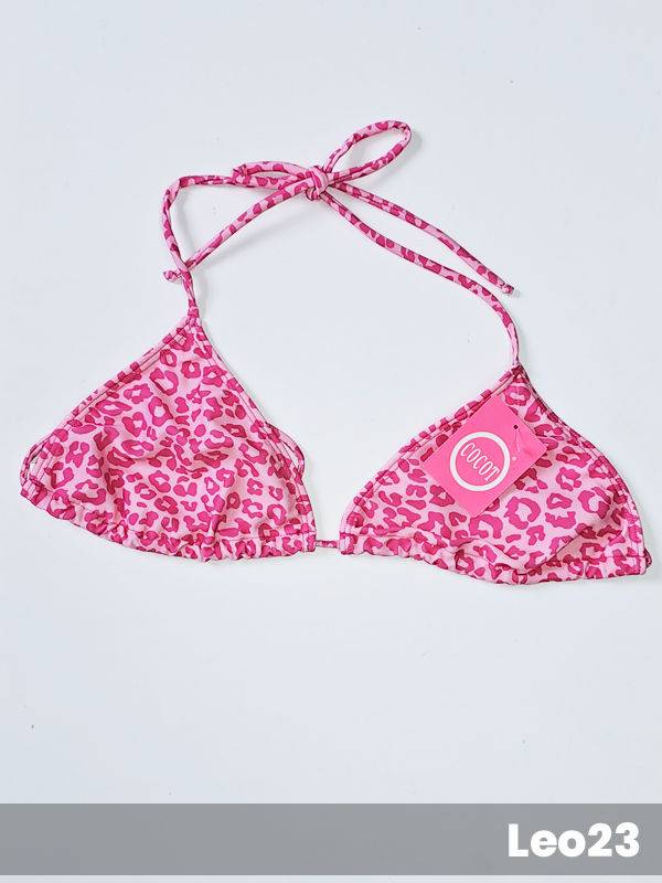 Corpiño de malla Triángulo Estampado