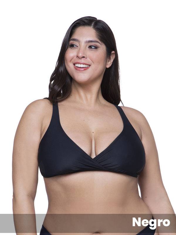 Corpiño de malla Marilyn Cruzado Plus