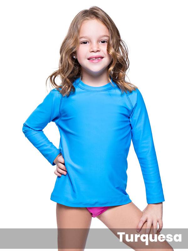 Malla Camiseta Uv Niña Lisa