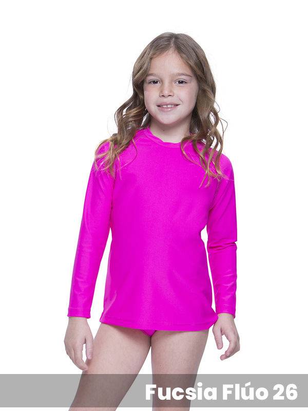 Malla Camiseta Uv Niña Lisa