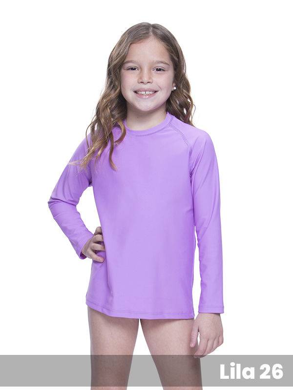 Malla Camiseta Uv Niña Lisa
