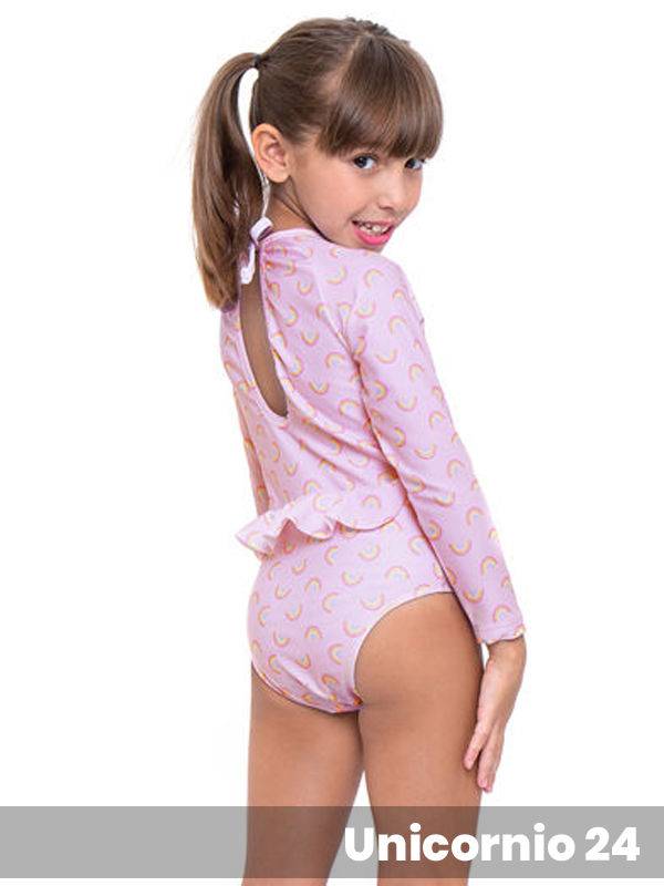 Malla Entera Manga Larga Unicornio