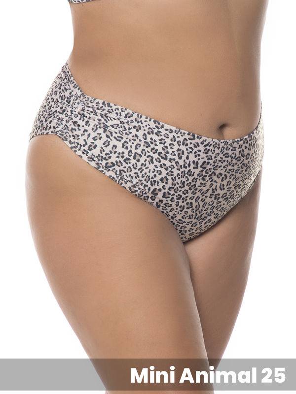 Malla Vedetina Alta Con Frunce