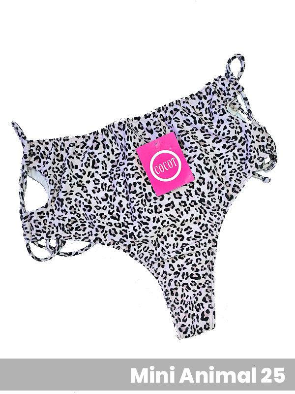 Malla Colaless Alta Con Frunce