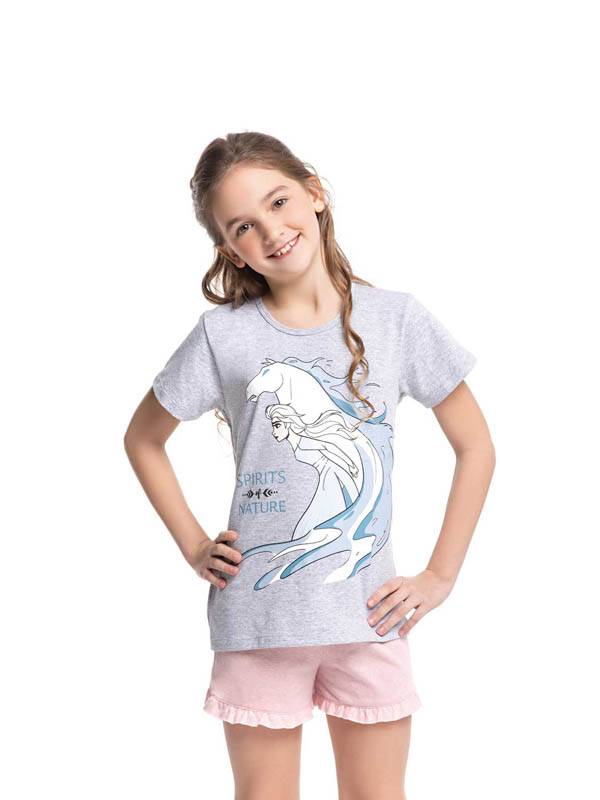 Pijama Manga Corta Frozen