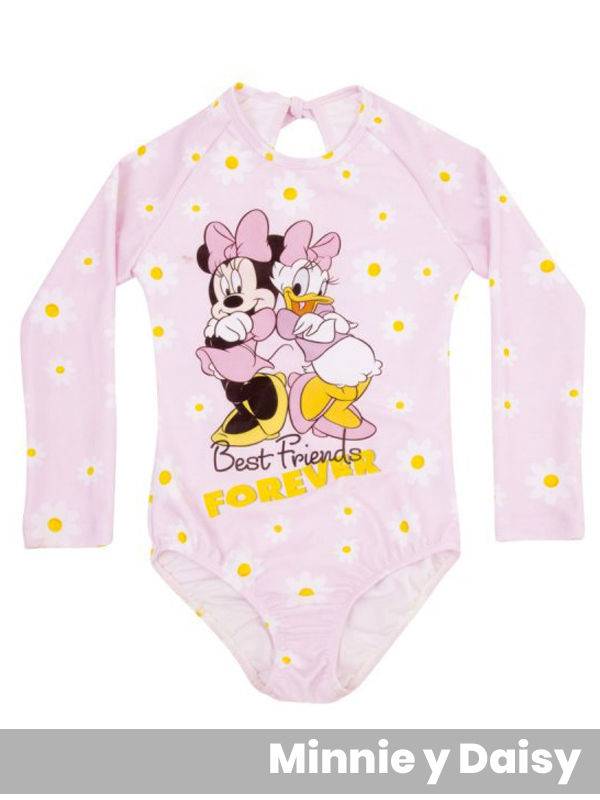 Entera Manga Larga Minnie Y Daisy Niña