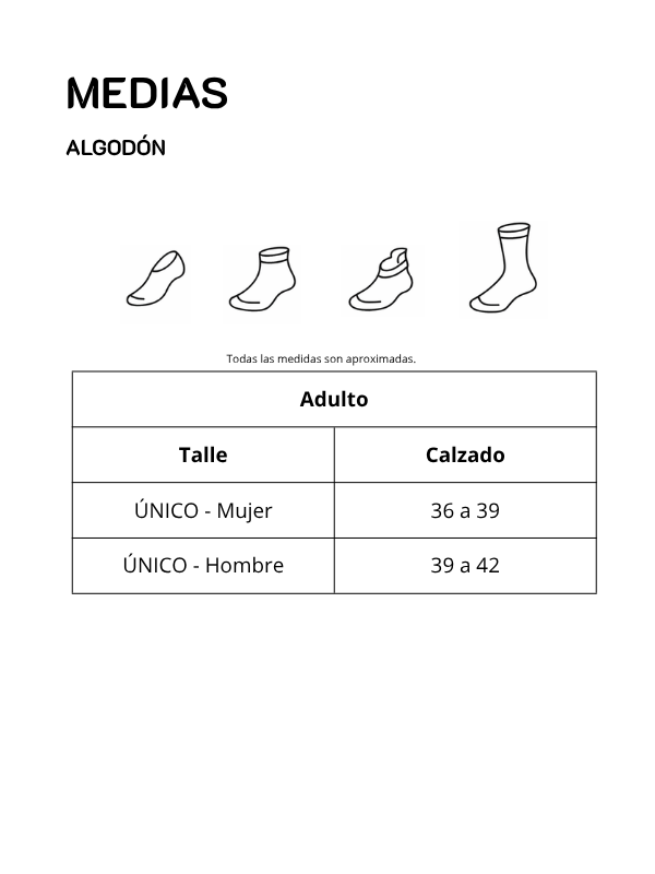 Pack X3 Media Corta Deportiva Con Logo S/Costura