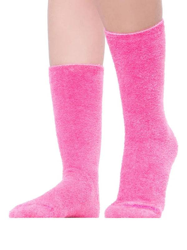 Soquete Chenille Lisa S/Costura