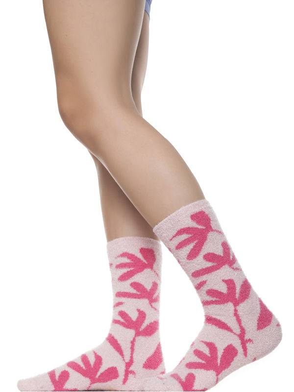 Soquetes Chenille Fantasía S/Costura
