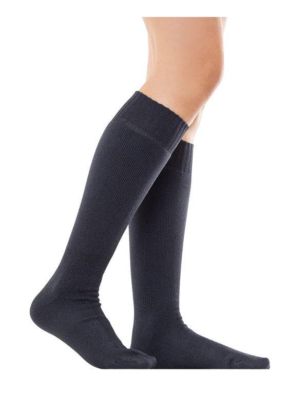 Media Tres Cuartos Térmica con Toalla y Banda De Ajuste