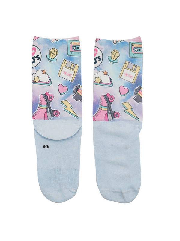 Soquete Infantil Sublimado S/Costura