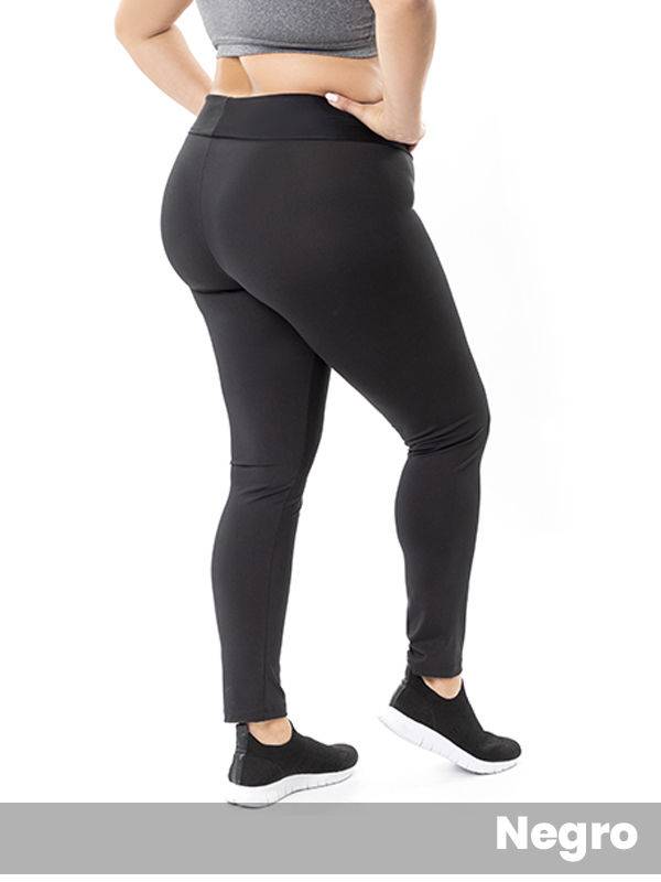 Calza Chupín Sport con Cintura Volcada