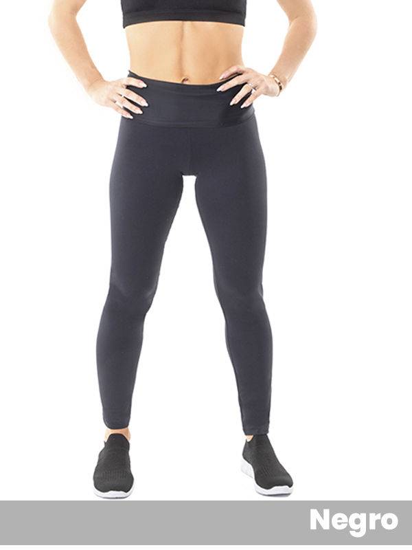 Calza Chupín Sport con Cintura Volcada