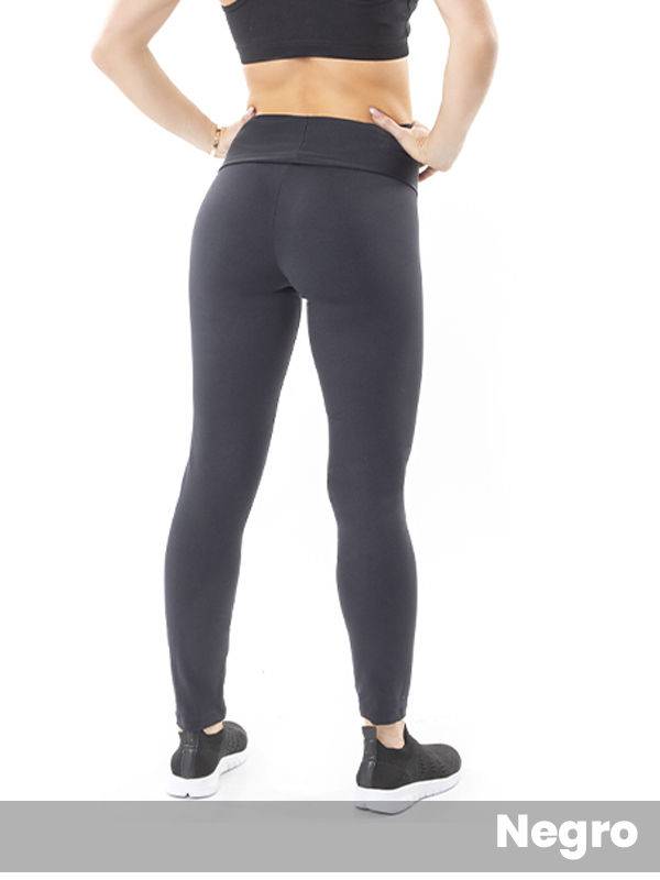 Calza Chupín Sport con Cintura Volcada